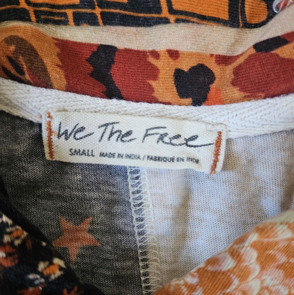 Free People Patchwork Shirt - image 3